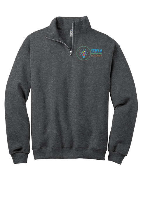 Stream Logo Embroidered Unisex Fit Quarter Zip
