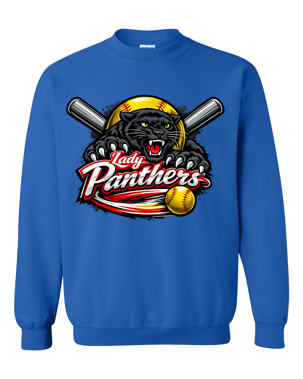 Lady Panthers Softball Graphic Shirt