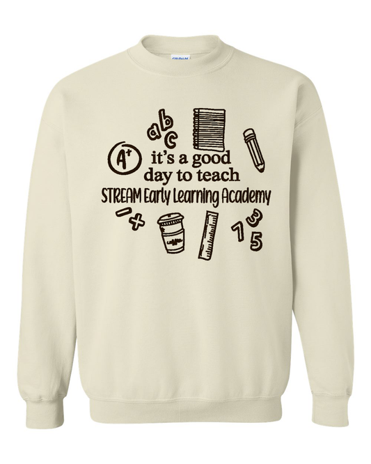STREAM It's A Good Day To Teach Embroidered Shirt