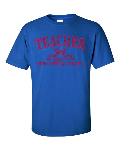 STREAM Teacher Bow Embroidered Shirt
