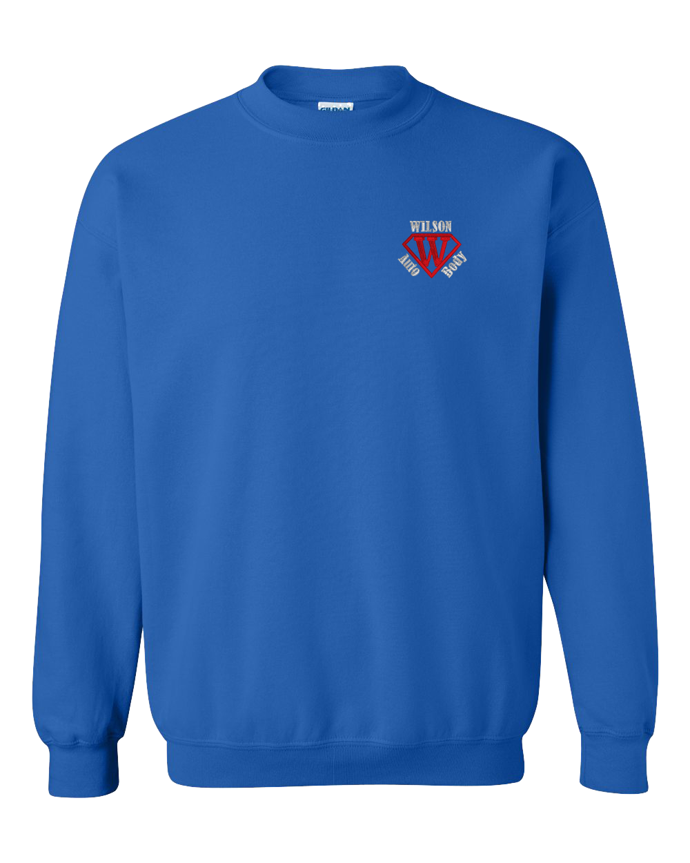 Wilson Autobody Embroidered Crew